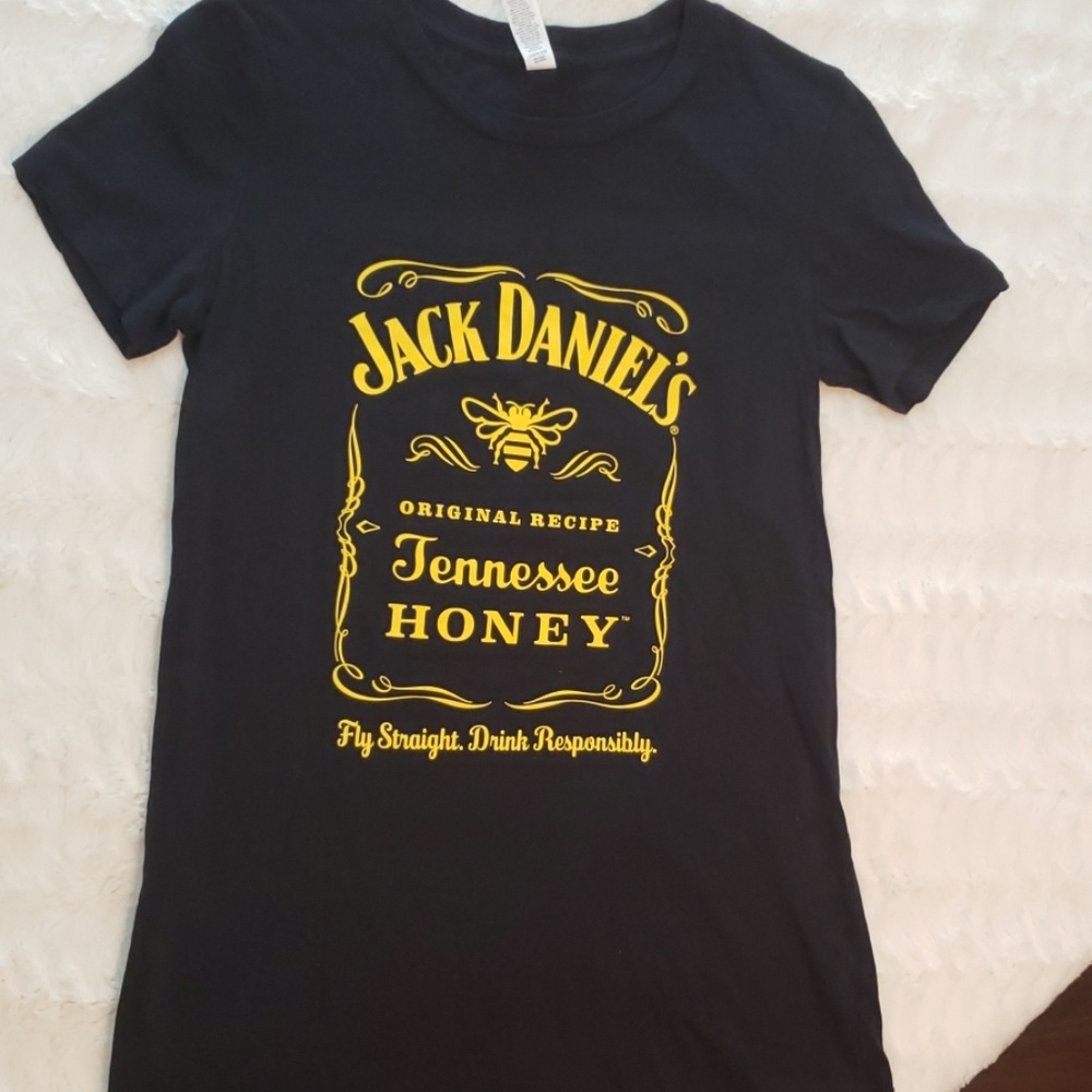 Jack Daniel's Honey promo tee shirt euc<small>